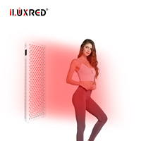 ILUXRED Promotion Panneau de luminothérapie rouge corps entier avec support 1064 Nm Infrarouge proche Sauna Luminothérapie