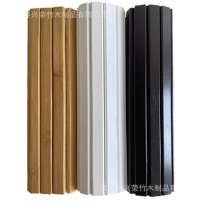 Bandeja de bambú para reposabrazos de sofá con portavasos para aperitivos y bebidas en la parte delantera - Product Image 5