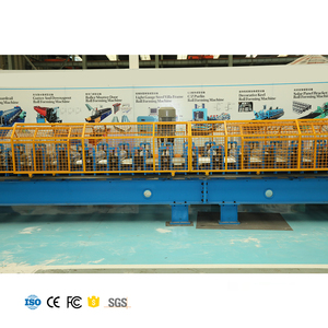 Yüksek Verimlilik için Yüksek Hızlı Uçan Kesme Şanzımanlı Transmisyon 45m/dak Metal Çelik Oluklu Çatı Kaplama Sacı Yapma Makinesi - Product Image 2