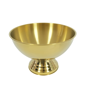 Seau à glace en acier inoxydable personnalisé pour champagne et vin, couleur or - Product Image 2