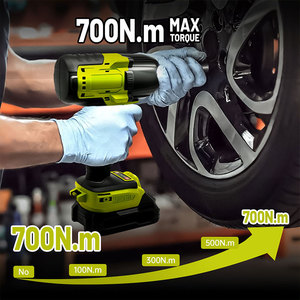 <span class=keywords><strong>Llave</strong></span> eléctrica <span class=keywords><strong>de</strong></span> 18V, <span class=keywords><strong>llave</strong></span> <span class=keywords><strong>de</strong></span> <span class=keywords><strong>impacto</strong></span> sin escobillas, herramienta eléctrica inalámbrica <span class=keywords><strong>de</strong></span> <span class=keywords><strong>1</strong></span>/<span class=keywords><strong>2</strong></span> pulgadas, 520N. M, alto par recargable para batería - Product Image 5