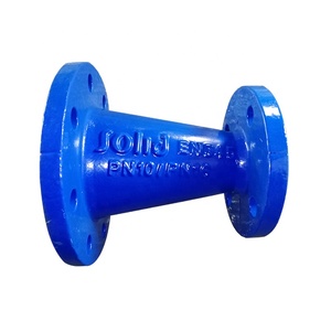 Precio de fábrica: Conexión de tubería de hierro dúctil EN545 PN10 PN16, doble brida cónica DI - Product Image 1