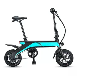 12 "250w bolso pequena roda elétrica mini chopper, bateria escondida e-bicicleta, outro passo através da bicicleta ebike para adultos