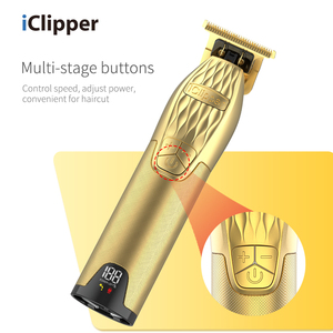IClipper-I38S <span class=keywords><strong>tondeuse</strong></span> à cheveux <span class=keywords><strong>électrique</strong></span> <span class=keywords><strong>sans</strong></span> <span class=keywords><strong>fil</strong></span> la plus vendue pour hommes baber - Product Image 4