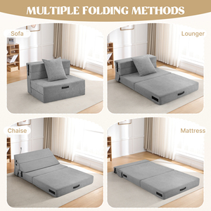 Moderno Juego de Sofá Cama Convertible Extensible 4 en 1, Ecológico, Modular, Ahorra Espacio, Multifuncional para Sala de Estar - Product Image 4