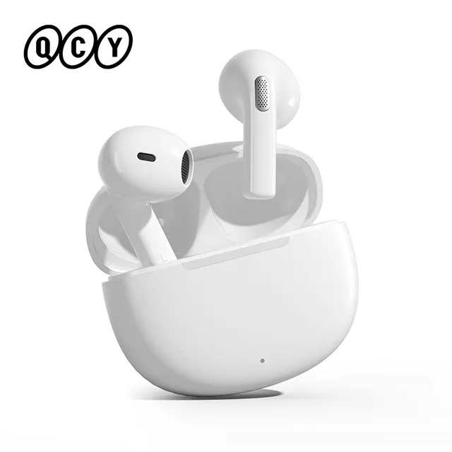 In Stock Original QCY T20 Headset Hifi Stereo Waterproof In Ear Enc Headphone Bt 5.3 Tws Earbuds Wireless Earphone