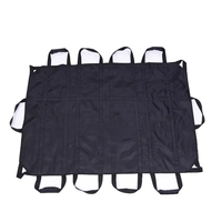 Lit de positionnement Patients tapis mobile feuille de transfert de levage lavable avec poignées pour tourner le sac de rangement de repositionnement de levage