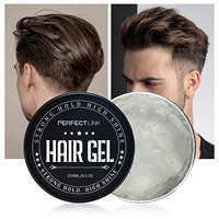 Vente en gros de gel crème de coiffure pour hommes Oem personnalisé pommade ondulée à tenue forte pour texturer sa propre marque privée