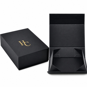 Boîte cadeau pliable peu encombrante, vente en gros, boîte pliante magnétique de luxe pour le commerce électronique, emballage de Noël, fournisseur - Product Image 1
