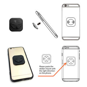 Pegatina de teléfono para bicicleta, adaptador de pegatina de teléfono para bicicleta, soporte GPS para <span class=keywords><strong>ciclismo</strong></span>, <span class=keywords><strong>GARMIN</strong></span> Edge, ordenadores - Product Image 4