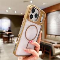 Coque de téléphone transparente antichoc de luxe avec cadre blindé, nouveau design, pour iPhone 17 16 15 14 13 Pro Max Air Plus