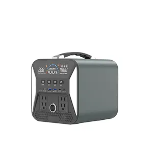 Ondersteuning Wereldwijde Agent Camping Outdoor Zonne-Energie Generator Lithium-Ion Batterij 500W 500.24wh Draagbare Krachtcentrale