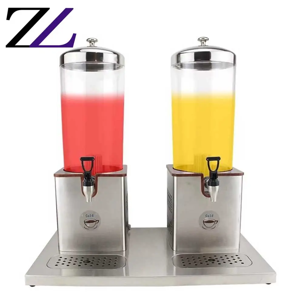 Buffet 220v 60hz portable 2 head wall mounted electric table top soda milk beverage drink hot and cold water cooler dispenser