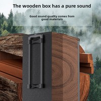 Speaker Portabel WDA-800 8 Inch dengan Dua Mikrofon Nirkabel UHF, Bass Bertenaga, Bluetooth 5.0, Dapat Diisi Ulang, Grosir OEM