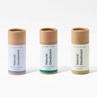 5g 12g 17g 35g 50g 61g 75g Tubes de déodorant push-up en papier kraft, contenants pour parfum solide, sticks de lotion corporelle et baumes à lèvres