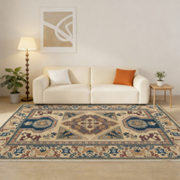 Tapis moderne de style nordique, crème, luxe, décoration intérieure, tapis en velours, non pelucheux, tapis doux, tapis modernes pour sols