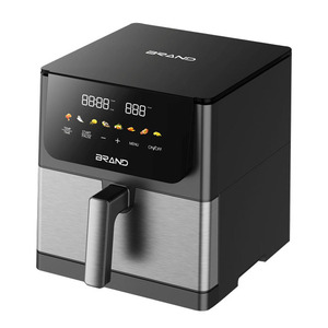 หม้อทอดไร้น้ำมันอเนกประสงค์แบบมืออาชีพ OEM พร้อมระบบทำความร้อนด้านบนและด้านล่าง สำหรับใช้ในบ้าน รองรับ WIFI ขนาด 7 ลิตร 8 ลิตร หม้อทอดไร้น้ำมันอัจฉริยะ Wifi ระดับมืออาชีพ OEM - Product Image 4