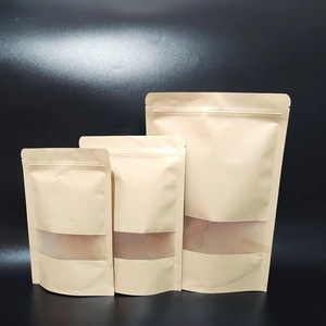Sacs d'emballage à fenêtre imprimés en héliogravure de qualité alimentaire, directement de l'usine, avec impression en héliogravure transparente pour le stockage alimentaire - Product Image 1
