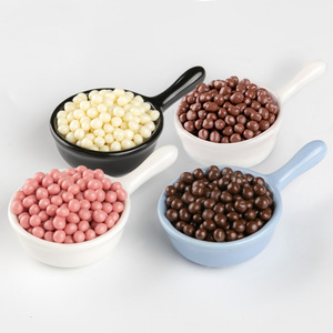 Boules de riz croustillantes au <span class=keywords><strong>chocolat</strong></span>, boules de riz croustillantes enrobées de <span class=keywords><strong>chocolat</strong></span> pour desserts et boissons - Product Image 5
