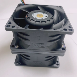 AVC 80x80x80mm 12V 24V 48Volt 203CFM Air Flow Powerful Cooling <strong>Fan</strong> DC Axial <strong>Fan</strong> Manufacture - Product Image 5