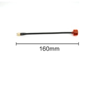 Antenne adaptateur courte Rush Cherry FPV 5.8G RHCP longue portée en vinyle pour lunettes de drone de course D907