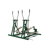 Equipo de Ejercicio y Fitness Multifuncional de Acero, Comercial, Duradero, Portátil, para Exteriores, Parques y Proyectos de Recreación Pública