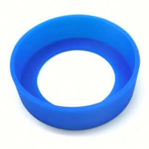 6.5cm-9cm Eco-Friendly Minimalist <b>Silicone</b> Coasters Rubber Bottom Covers Bumper <b>Mats</b> Custom Color Thickness for 30oz/20oz - Product Image 2
