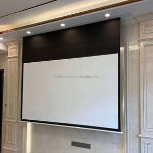 Écran <span class=keywords><strong>de</strong></span> <span class=keywords><strong>Projection</strong></span> tubulaire motorisée, 100 ", 16:9, montage au <span class=keywords><strong>plafond</strong></span>, pour projecteur tubulaire - Product Image 2