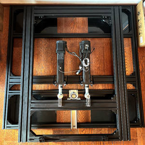 Simulateur profil aluminium volant personnalisé Cockpit simulateur de jeu de conduite superbe Cockpit avec vraie chaise course - Product Image 4