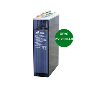 Opzs Serie Batterij Lood Zuur Overstroomd 2V 2000ah Hoge Kwaliteit 20 Jaar Levensduur