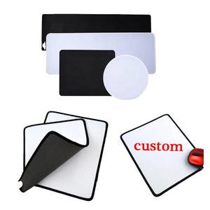 แผ่นรองเมาส์เปล่าพิมพ์ซับลิเมชันอุปกรณ์เสริมคอมพิวเตอร์สำหรับธุรกิจของขวัญแผ่นรองเมาส์ออกแบบได้ตามต้องการสำหรับเป็นของขวัญ - Product Image 1