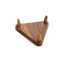 Support de présentation en bois pour ballon de basket, base décorative pour ballons de sport, pour la maison, le bureau, l'étagère à trophées, la collection de fans, la décoration de la pièce