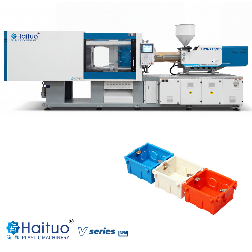 Machine to Make Plastic PVC Electrical Junction Box Injection Molding ...