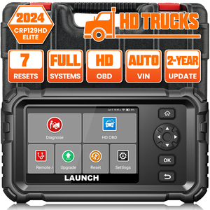 USA EU Warehouse CRP129 HD Full System Scan <b>Tool</b> ABS SRS Code DPF Regen for Truck & Commercial Vehicle - Product Image 2