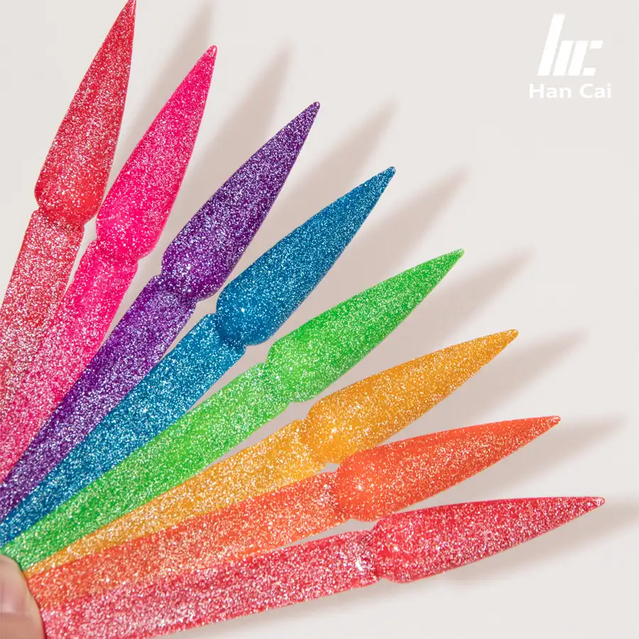 Бесплатный образец, неоновый летний цветной Алмазный диско-Гель-лак, удаляемый замачиванием, блестящий УФ-Гель-лак для ногтей