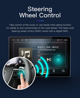 Autoradio Android 13.3 pouces pour Toyota RAV4 2020-2022, lecteur multimédia de navigation DVD, Android Carplay