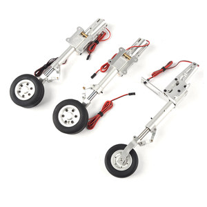 Jphobby er150 Điện Thiết bị hạ cánh đầy đủ thiết lập Hỗ trợ 12-17 kg với hệ thống phanh cho SKYmaster F15 1.42m <span class=keywords><strong>RC</strong></span> hàng không máy bay phản lực máy bay - Product Image 4