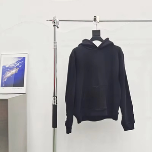 <span class=keywords><strong>Felpa</strong></span> con Cappuccio <span class=keywords><strong>Oversize</strong></span> da <span class=keywords><strong>Uomo</strong></span> in Cotone 100% di Alta Qualità, Ecologica, con Stampa a Rilievo, Stile Streetwear - Product Image 6