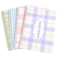 Cuaderno de Papel Grueso de Primera Calidad, Encuadernación en Espiral, Escritura Suave, Diario, Agenda Diaria, Oficina, Escuela, Trabajo, Toma de Notas