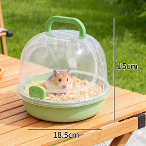 <span class=keywords><strong>Cage</strong></span> portable transparente en plastique pour petits animaux, idéale pour oiseaux et hamsters, en PP ventilé, pour extérieur – Fournitures pour animaux de compagnie – Vente chaude - Product Image 6