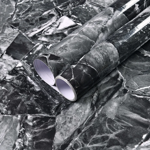 Papel pintado autoadhesivo de PVC, pegatinas de mármol, impermeables, resistentes al <span class=keywords><strong>calor</strong></span>, encimeras de <span class=keywords><strong>cocina</strong></span>, mesa, muebles, armario - Product Image 1