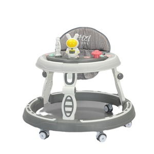 Trotteur pliable en tissu peluche Hai Zhi Le pour bébé et tout-petit, avec poignée, anti-jambes en O, anti-basculement, aide à la marche pour 6-18 <span class=keywords><strong>mois</strong></span>, anti-chute - Product Image 6