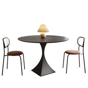 <b>Dining</b> <b>Table</b> And Chairs Set Round Modern Casual Style Space Saving For <b>Small</b> Apartments Home Use 3 Piece Solid Color - Product Image 5