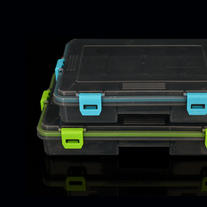 Boîte de rangement étanche pour matériel de pêche avec séparateurs ajustables, étui transparent en plastique pour leurres, organisateur d'accessoires, vente en gros - Product Image 4