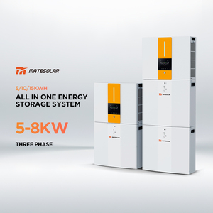 Sistem penyimpanan energi semua dalam satu 5kW 6KW 8KW 5kWh 10kWh 15kWh inverter tenaga surya tiga fase untuk rumah - Product Image 1