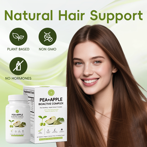 60-Tablet <strong>Daily</strong> Hair Growth &amp; Nourishment <strong>Supplement</strong> for Adults-Easy-to-Swallow Herbal Pills with Dietary <strong>Fiber</strong> - Product Image 4