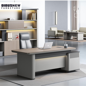 Đồ nội thất văn phòng Cổ Điển Châu Âu nhỏ quản lý điều hành bảng 1.8m văn phòng hình chữ L Ông Chủ bàn làm việc Bộ Văn phòng điều hành - Product Image 3