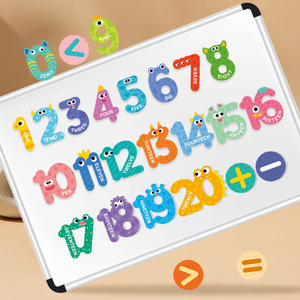 26 lettres de l'alphabet, lettres autocollantes pour réfrigérateur, animaux, chiffres, puzzle magnétique, apprentissage de l'<span class=keywords><strong>orthographe</strong></span> pour bébés, jouet Montessori pour tout-petits - Product Image 3