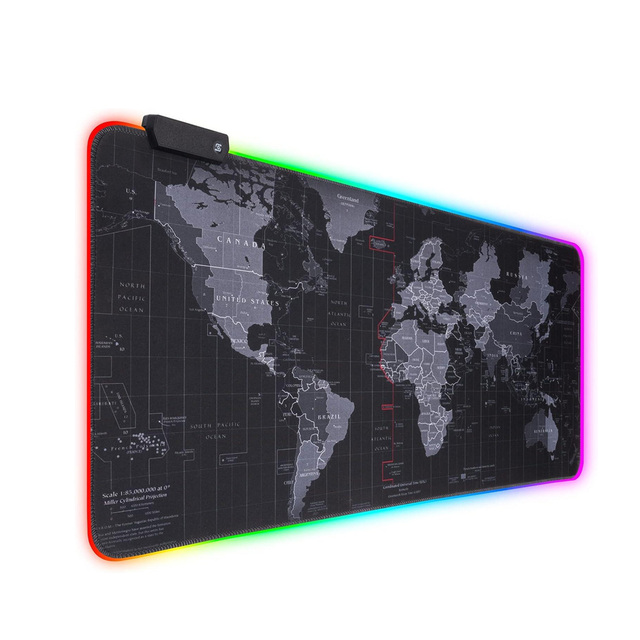 RGB Extra Large Gaming Mouse Pad with 14 Lighting Modes Waterproof Office Desktop Mat for Gamers Stock Available