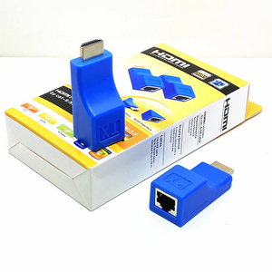 1080p 4K HDMI extender 30m cross-border HDMI <b>cable</b> 6 Cat-6 <b>Rj45</b> HDMI extender HD audio video accessory - Product Image 2
